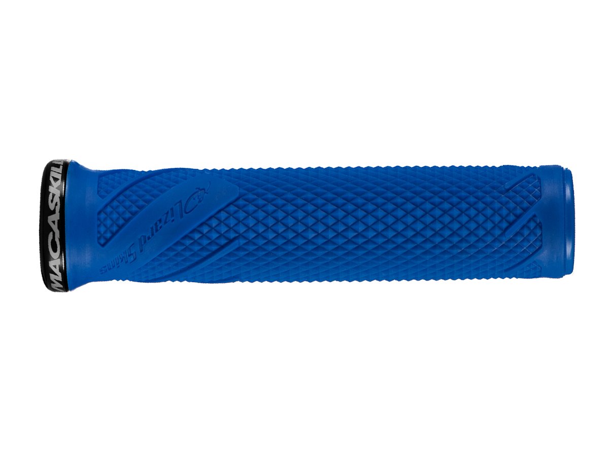 Lizard Skins Danny MacAskill Single-Sided Lock-On Grips - Deja Blue Deja Blue