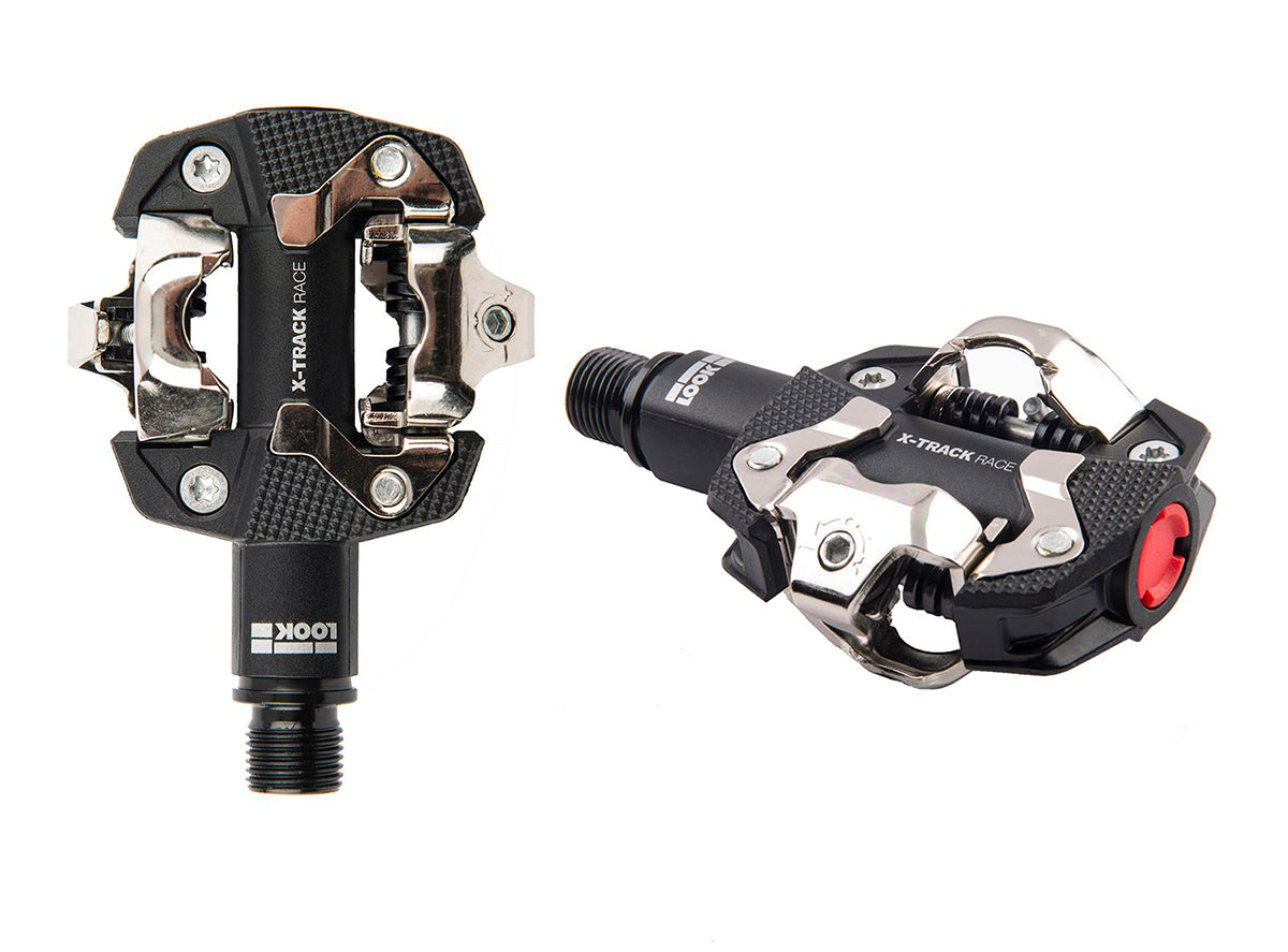 Look X-Track Race MTB Pedals - Black Black 9/16"