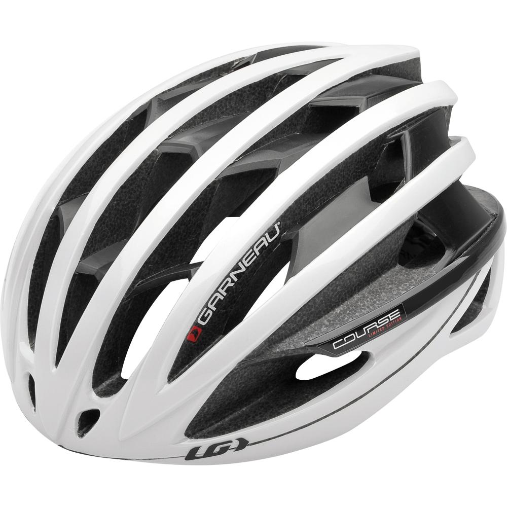 Louis Garneau Course Road Helmet - White White Medium