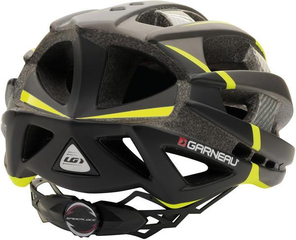 Louis Garneau Quartz II Road Helmet - Matt Gray-Yellow Matt Gray - Yellow Small