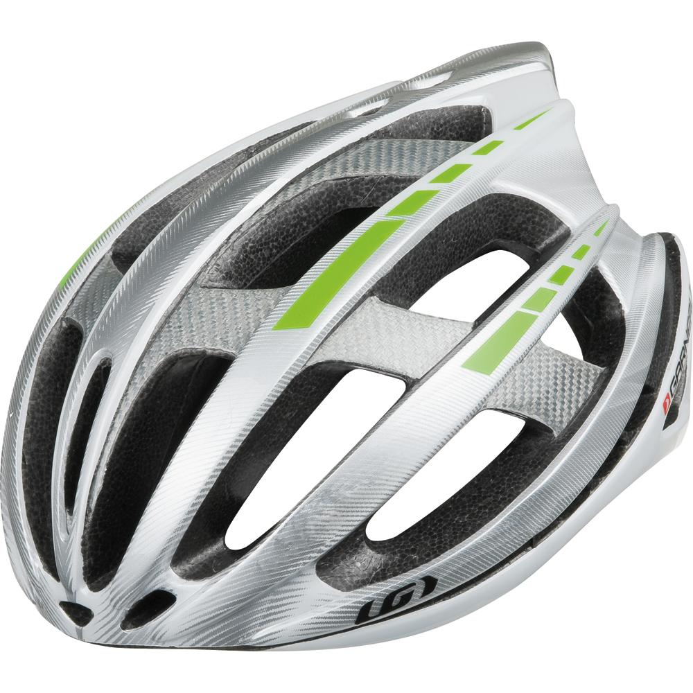 Louis Garneau Quartz II Road Helmet - White-5TO With Customizable Stickers White - 5TO With Customizable Stickers Medium