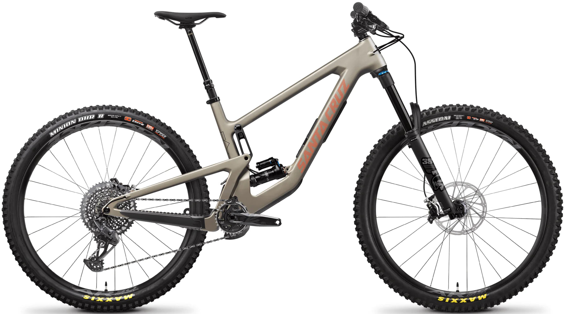 Santa Cruz Megatower Carbon 29 S Kit Matt Nickel 2023 Cambria Bike