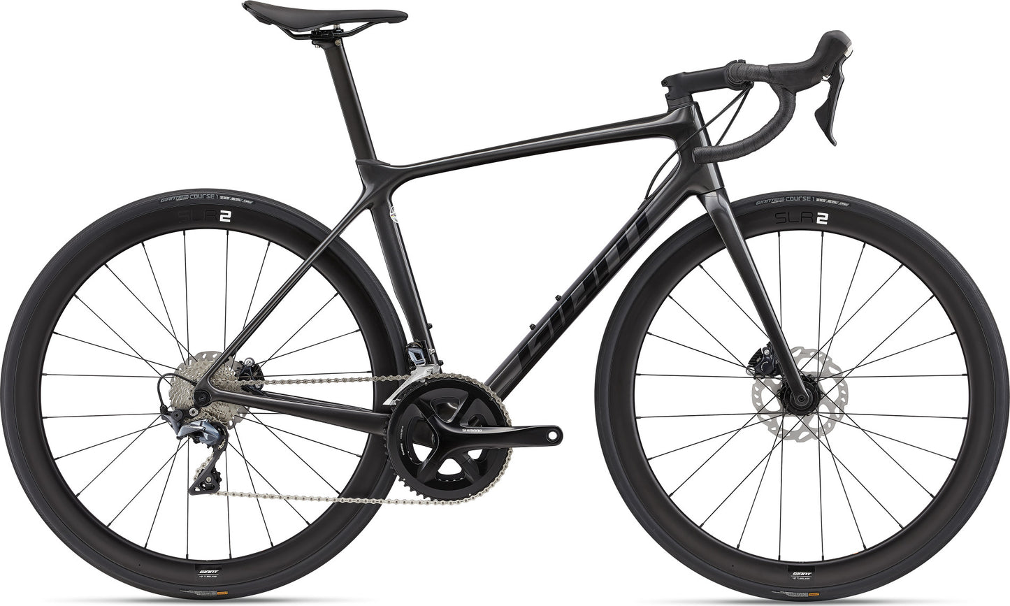 Giant TCR Advanced 1+ Disc Pro700c - Black Chrome - 2022