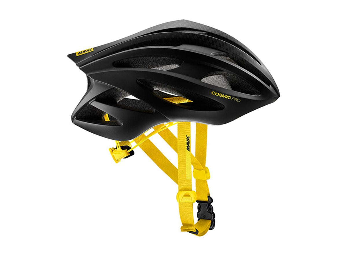 Mavic Cosmic Pro Road Helmet - Black-Yellow Black - Yellow Small