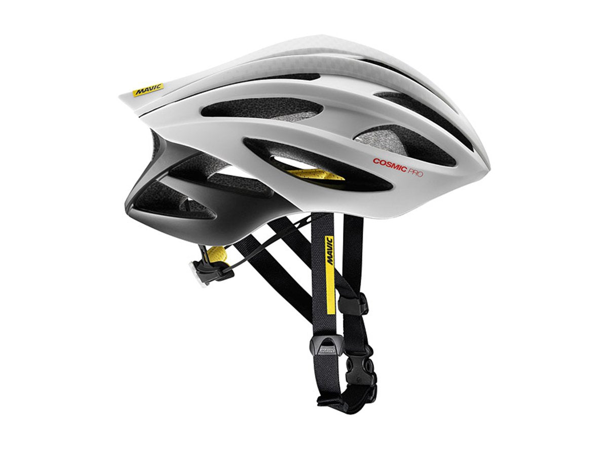 Mavic Cosmic Pro Road Helmet - White-Black White - Black Medium