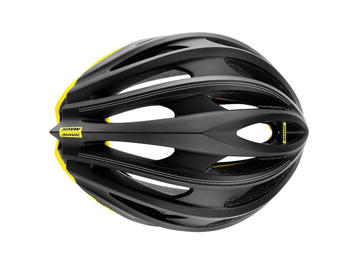 Mavic Cosmic Pro Vision Road Helmet - Black-Yellow