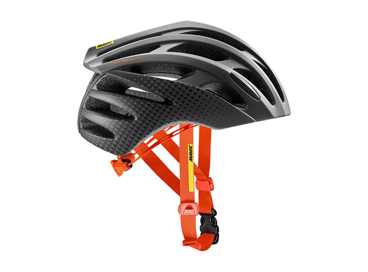 Mavic Ksyrium Pro Road Helmet Asphalt-Orange – Cambria Bike