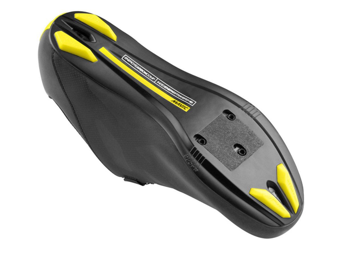 Mavic Cosmic Elite Vision CM Road Shoe - Black-Yellow Mavic