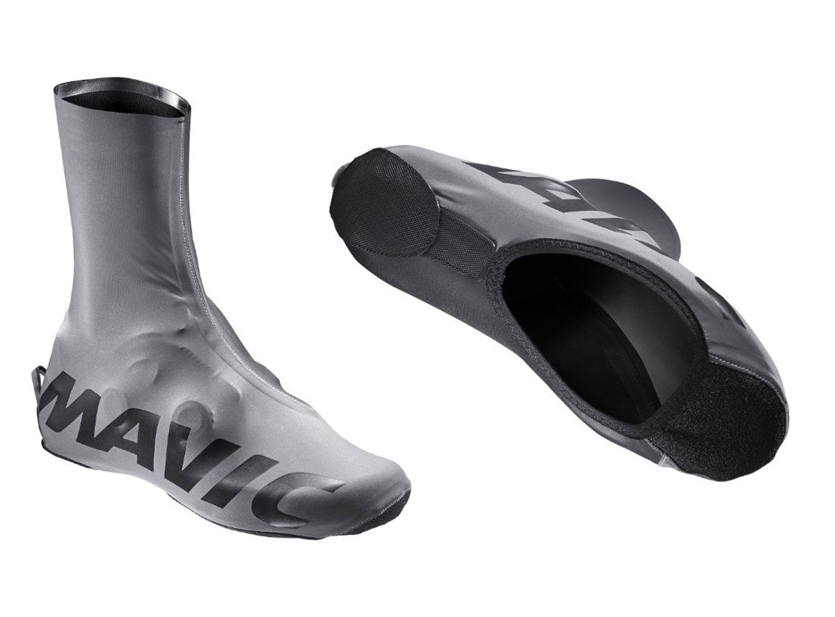 Mavic Cosmic Pro H2O Vision Shoe Cover Silver-Black – Cambria Bike