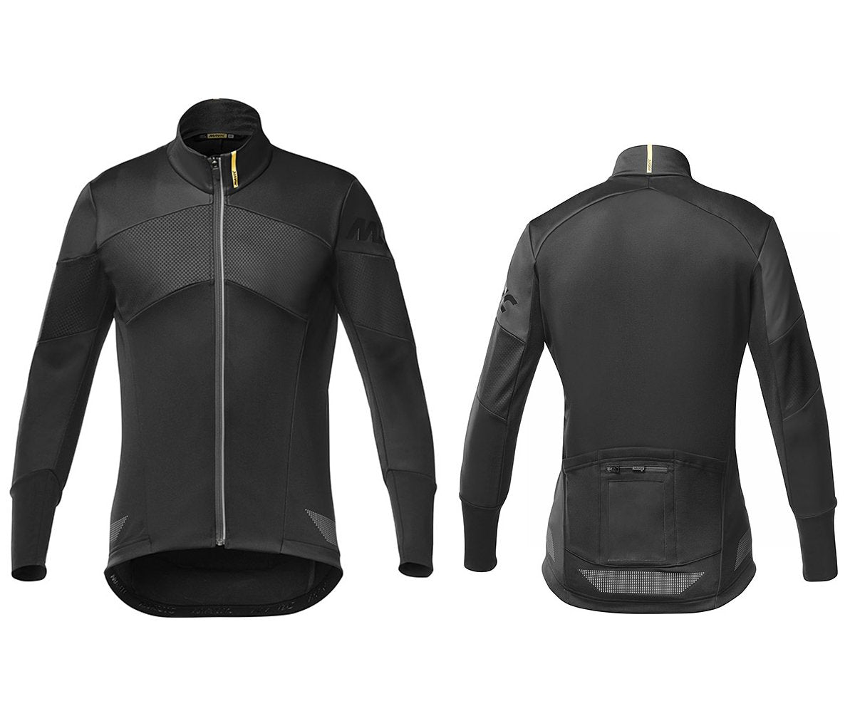 Mavic Cosmic Thermo Cycling Jacket - Black-Black Black - Black Small