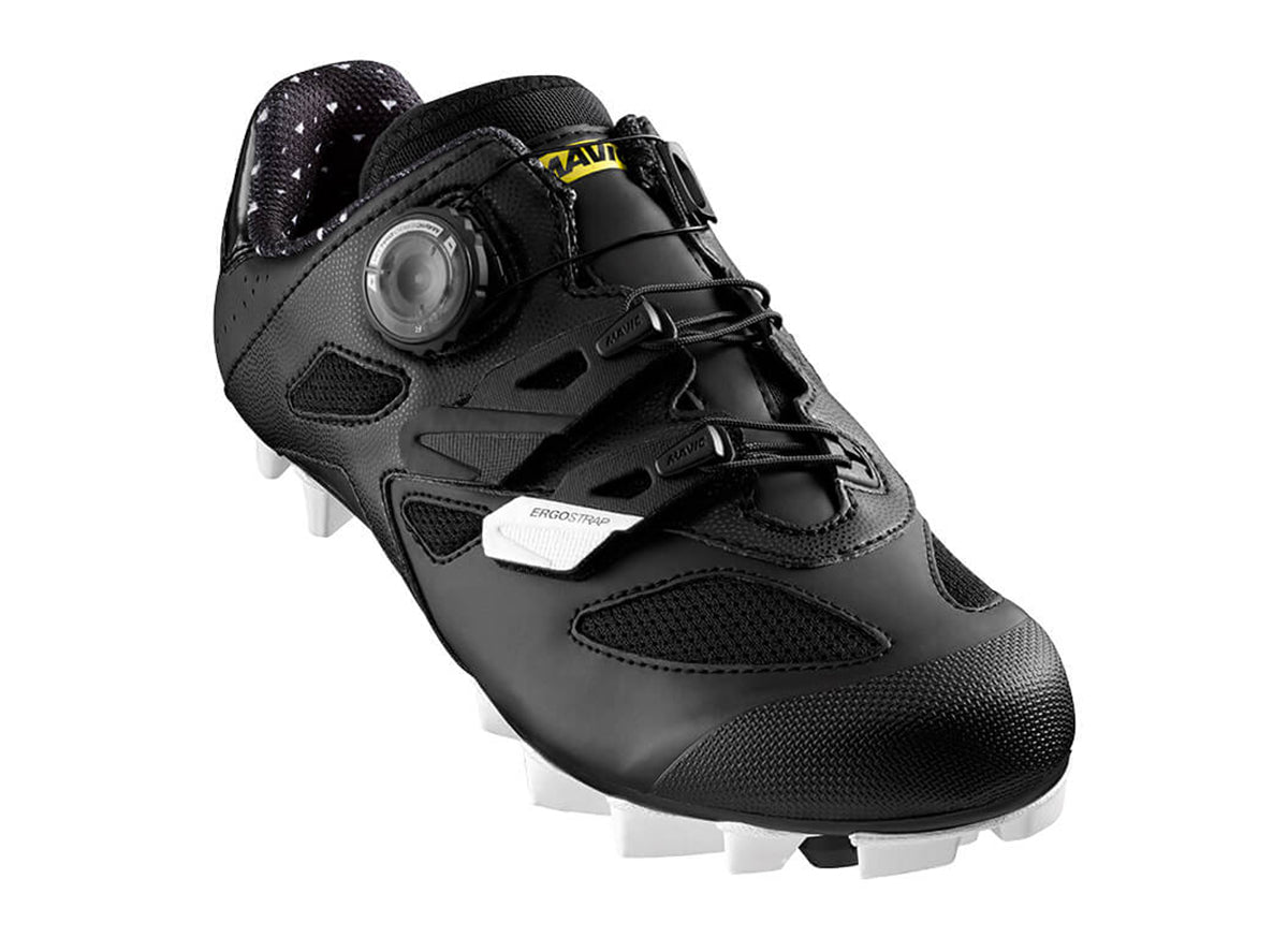 Mavic Sequence XC Elite MTB Shoe - Womens - Black-Black-White Black - Black - White US 9