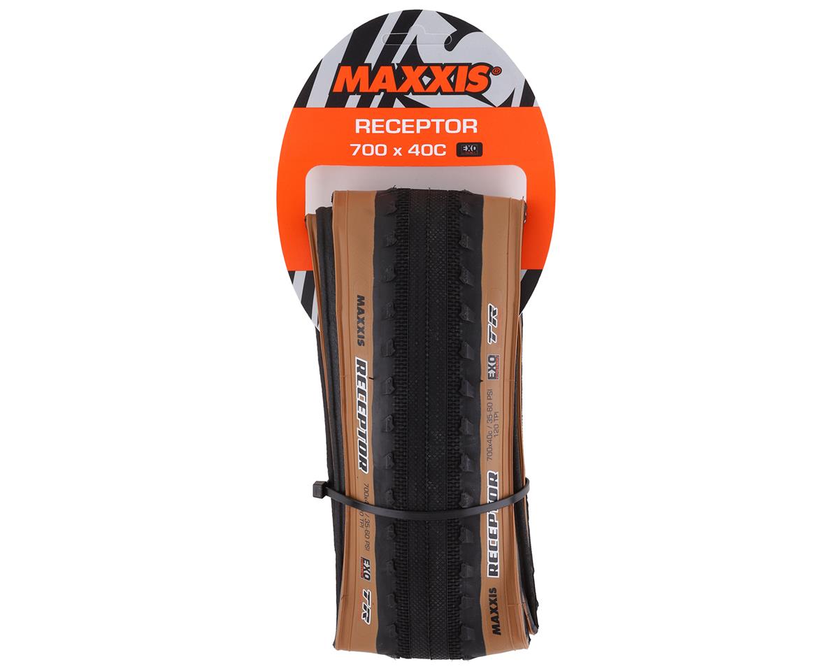 Maxxis Receptor 700c Gravel Tire - EXO TR - Tan