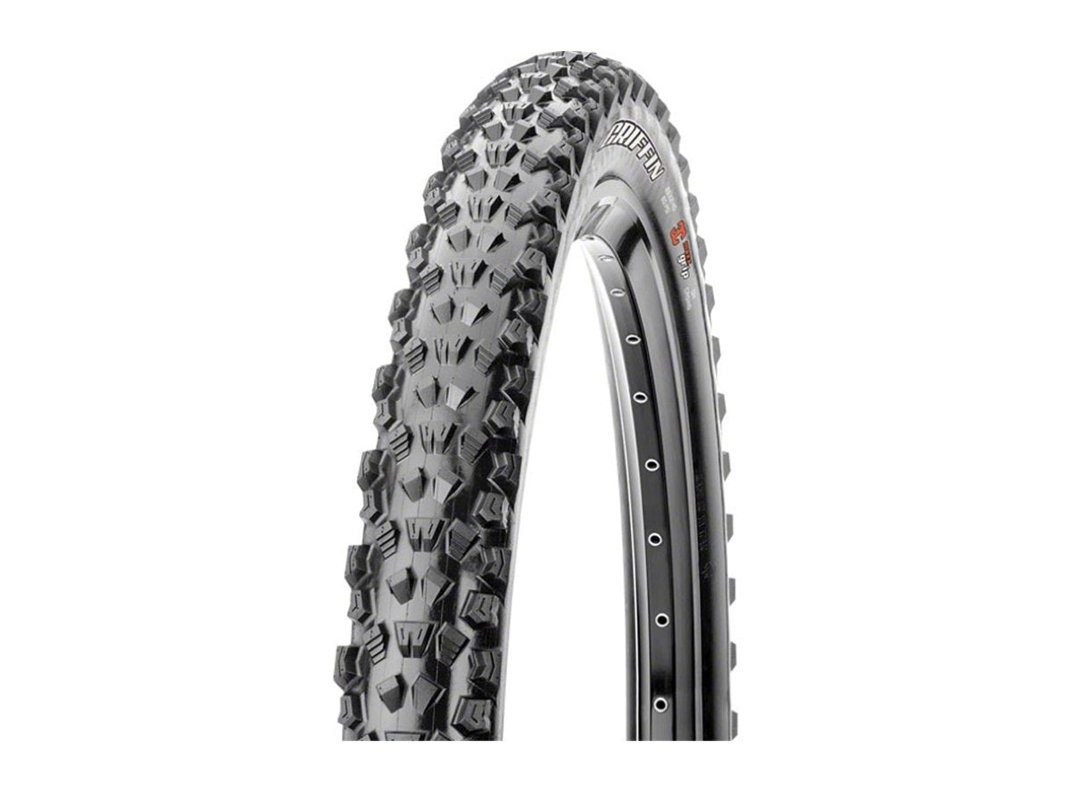 Maxxis Griffin 27.5" Folding DH Tire - EXO Black 2.3" (3C)MaxxTerra - (TR)Tubeless Ready - (EXO)EXO Sidewall - 60TPI