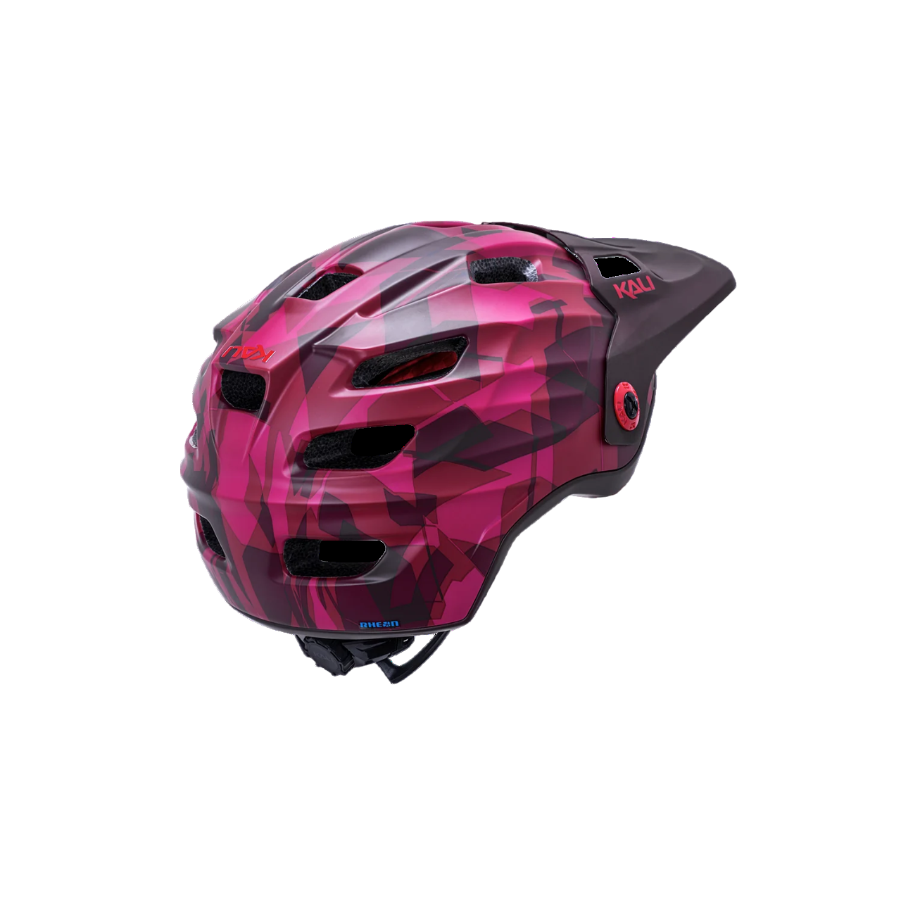 Kali Maya 3.0 MTB Helmet - Camo Matt Red-Burgundy