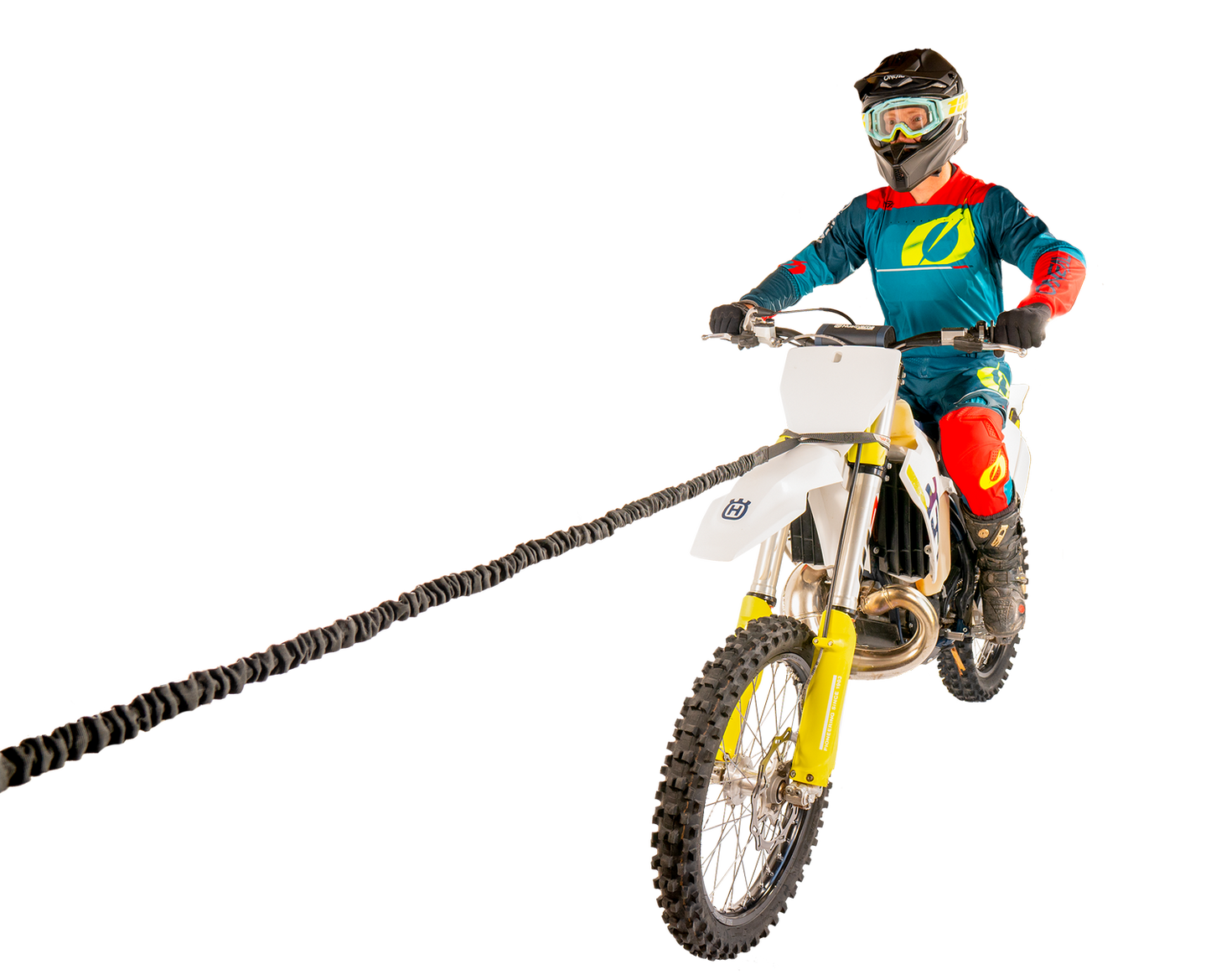 TowWhee MoTowWhee Adventure Tow Strap - Heavy/Motorcycle Tune - Black