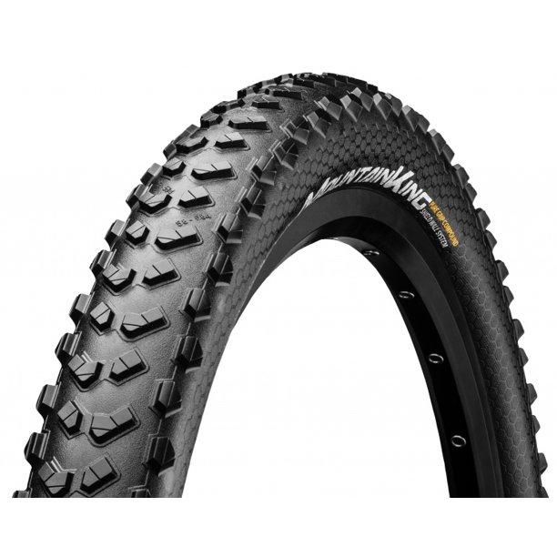 Continental Mountain King Performance 26" Folding MTB Tire - PureGrip Black 2.3" PureGrip - ShieldWall