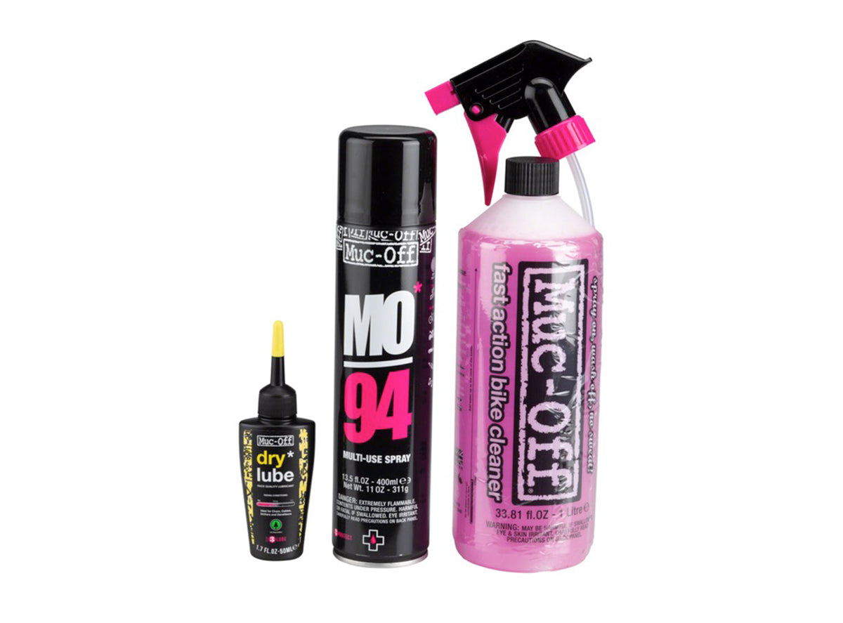Muc-Off Bike Care Kit Black - Pink