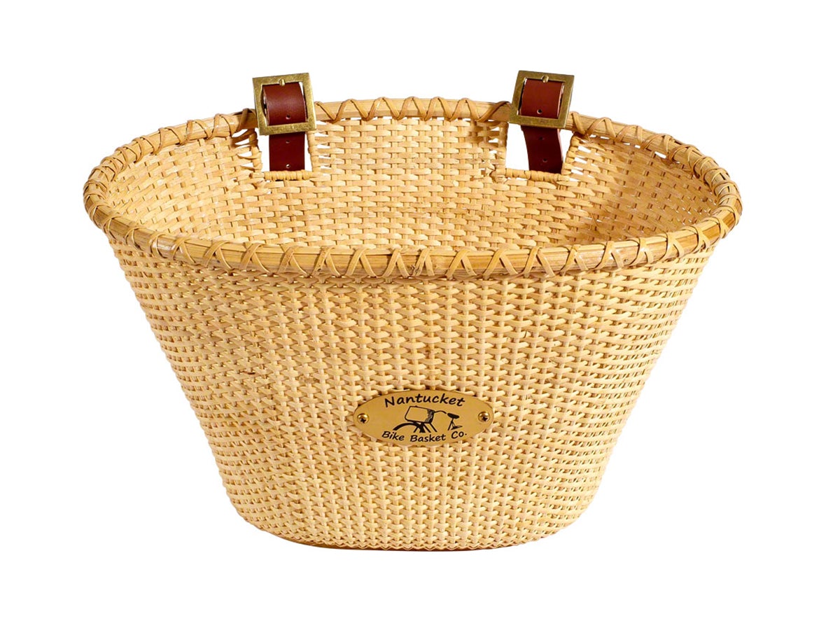 Nantucket Lightship Front Basket - Natural Natural