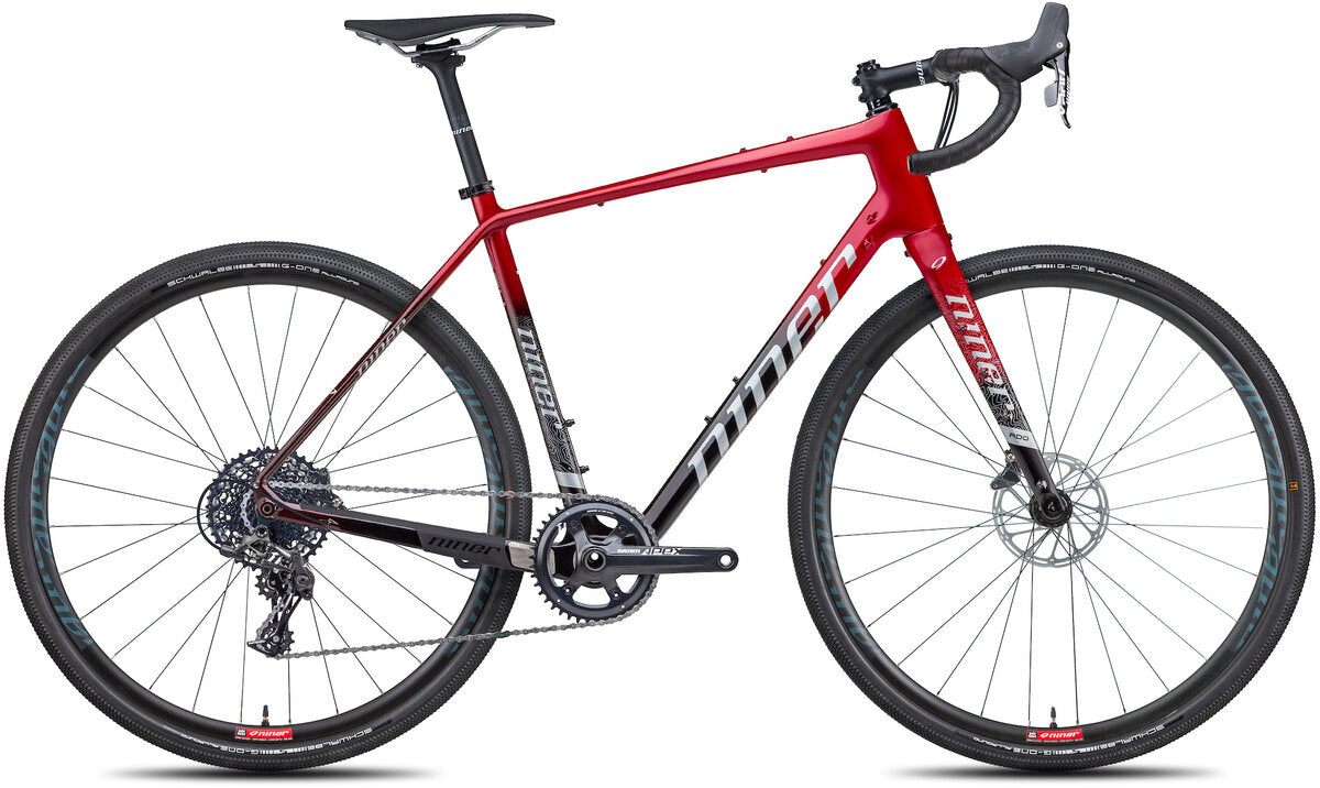 Niner RLT 9 RDO 700c - 2 Star - Apex - Blood Red-Silver - 2022 Blood Red - Silver 53cm (21")