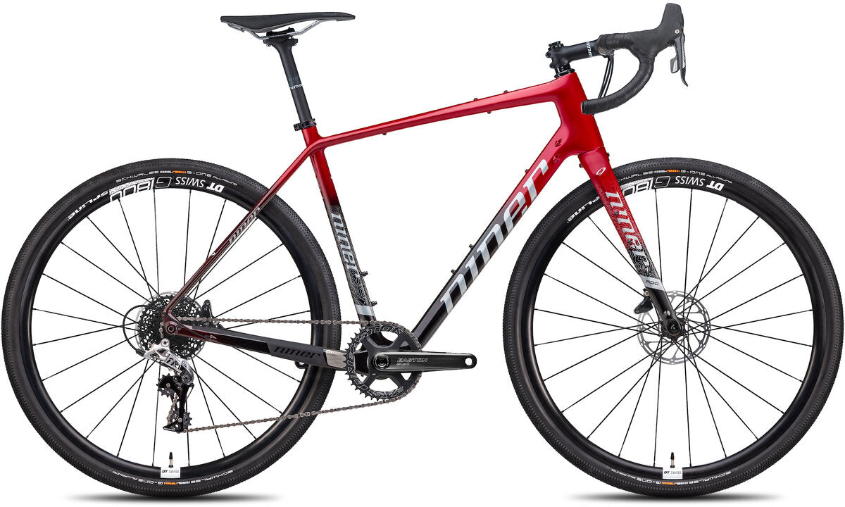 Niner RLT 9 RDO 700c - 3 Star - Rival 1 - Blood Red-Silver - 2022 Blood Red - Silver 53cm (21")