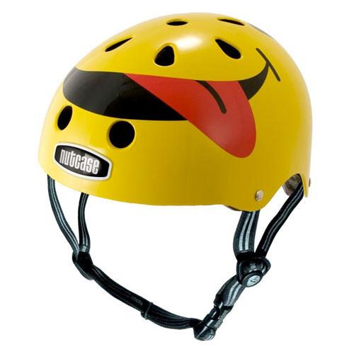 Nutcase Little Nutty Dazed & Amused Kids Helmet - Yellow Yellow X-Small