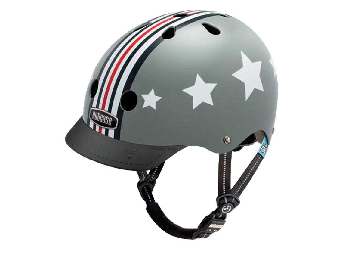 Nutcase Little Nutty Silver Fly Helmet