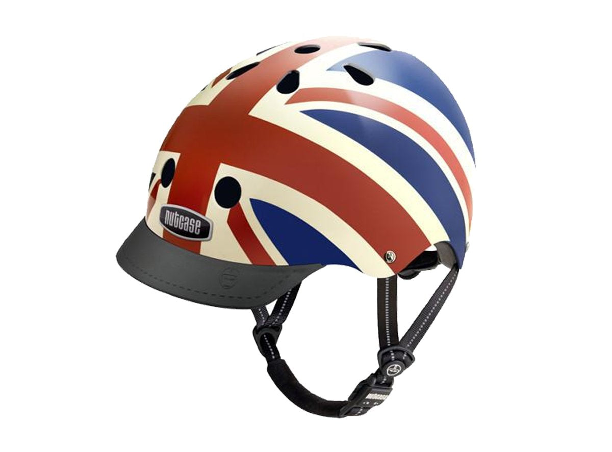Nutcase Union Jack Street Urban Helmet - Red-White-Blue Red - White - Blue Small