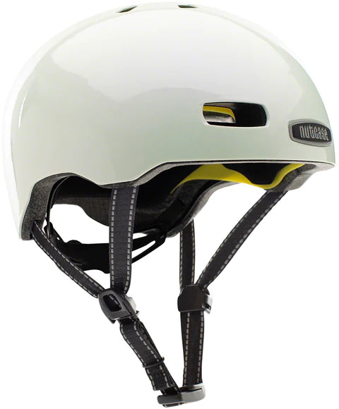 Nutcase Casco Bici Street Solid Mips Edizione Limitata – Ventilato, Riflettente, Ruota Grafica