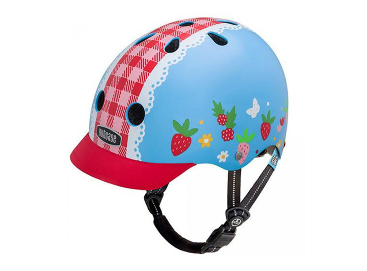 Nutcase Little Nutty Berry Sweet Street Helmet Blue One Size