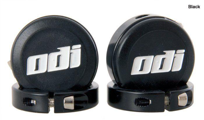 ODI Lock-Jaw Clamps & Snap Caps - Black Black