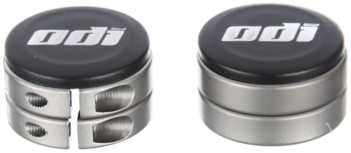 ODI Lock-Jaw Clamps & Snap Caps - Gray Gray