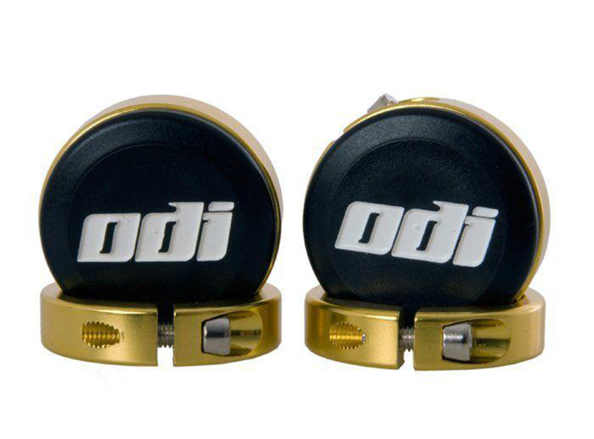 ODI Lock-Jaw Clamps & Snap Caps - Gold Gold