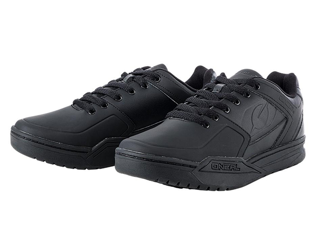 O'Neal Pinned SPD Flat Pedal Shoe - Black Black US 9