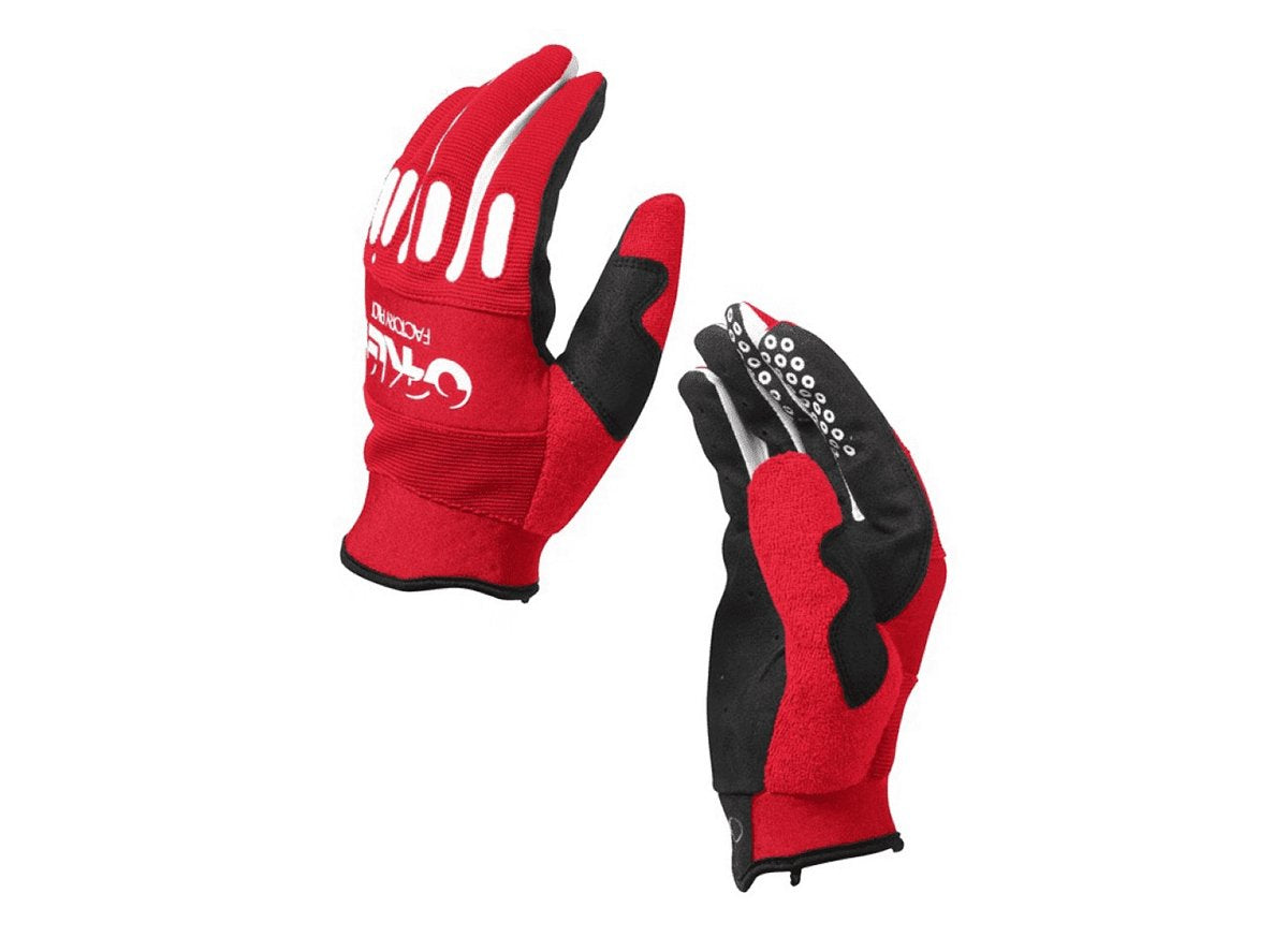 Oakley Factory MTB Glove Red Line Red – Cambria Bike