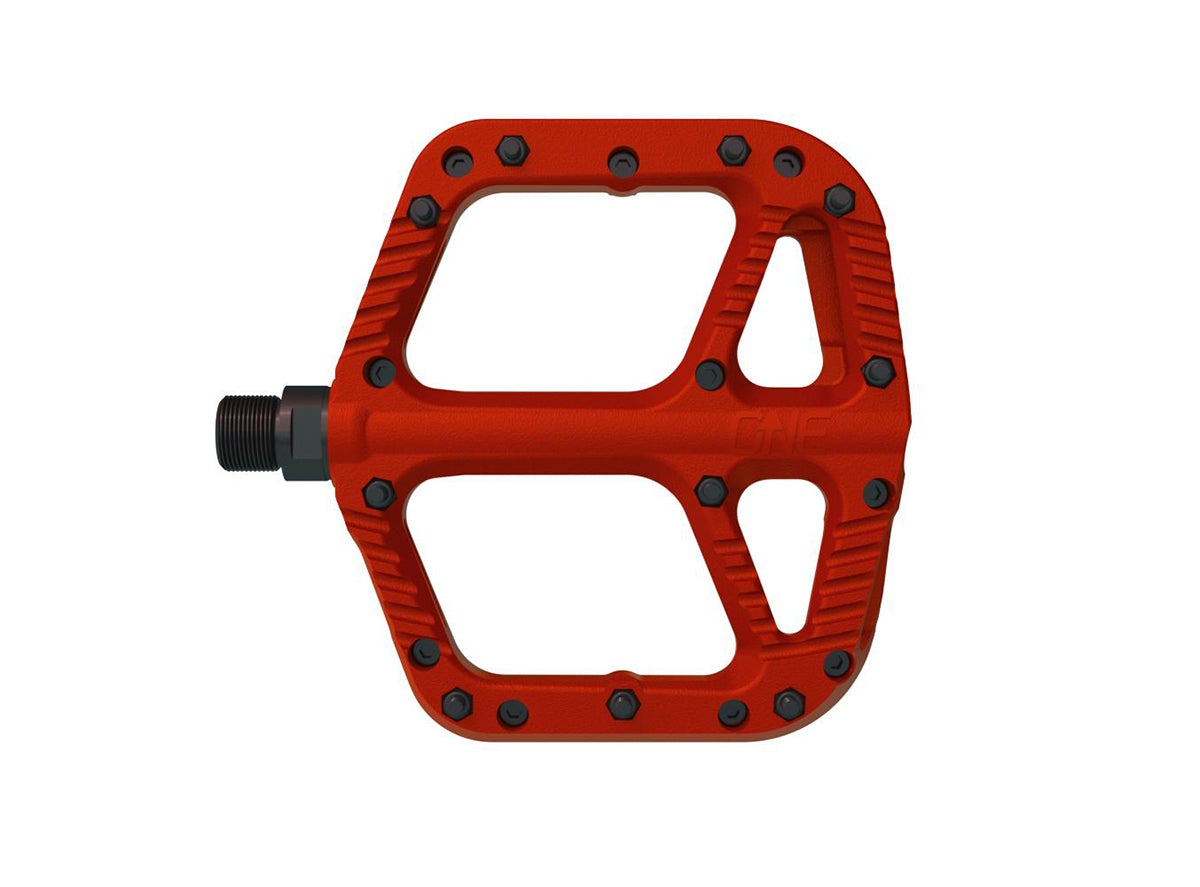 OneUp Comp Platform Pedals - Red Red