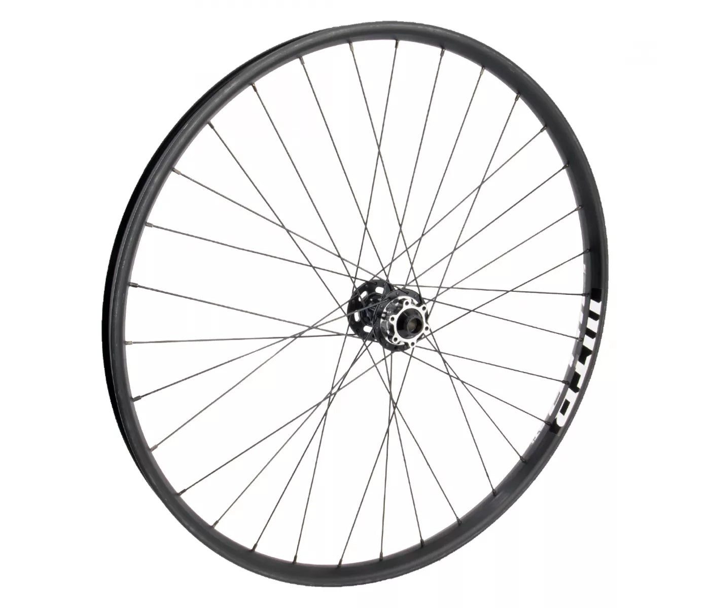 Origin8 MT-3100 on WTB ST TCS 2.0 i30 27.5" Double Wall Alloy MTB Wheel - Front Black 15x100mm - 32h