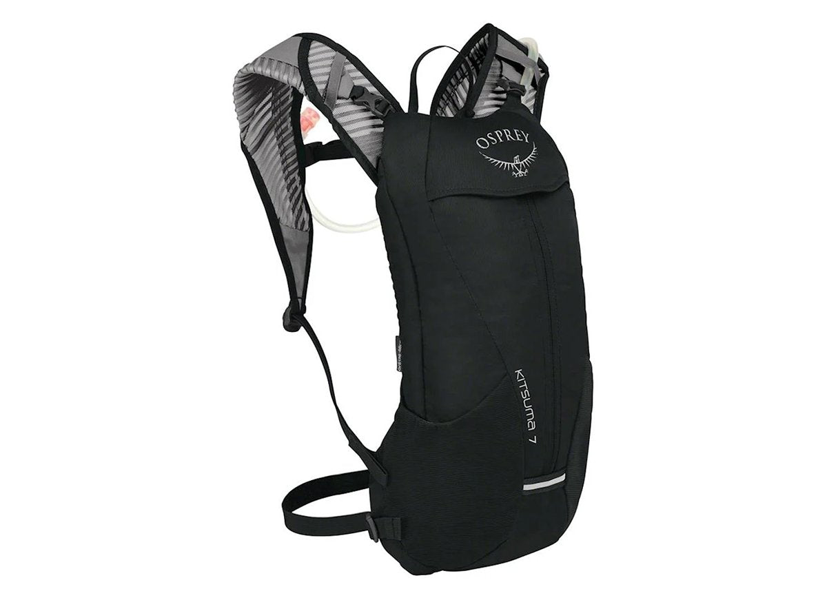 Osprey Kitsuma 7 Hydration Backpack - Womens - Black Black 2.5L Hydraulics LT Reservoir