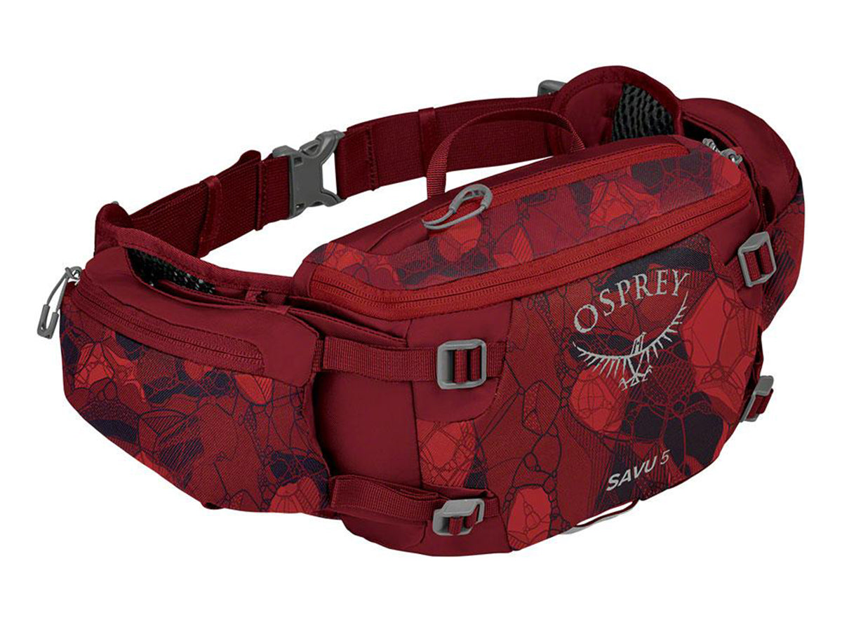 Osprey Savu 5 Lumbar Pack - Claret Red - 2021 Claret Red