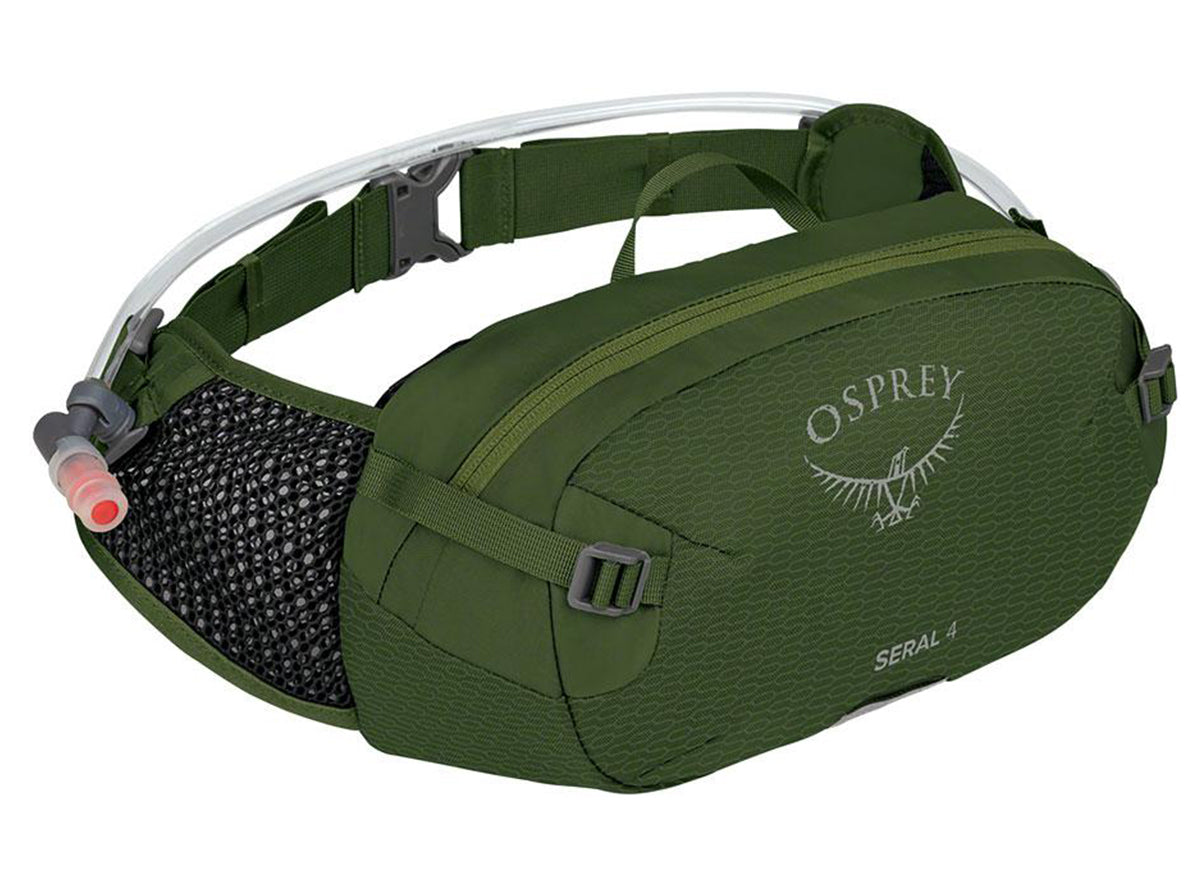 Osprey Seral 4 Lumbar Pack - Dustmoss Green - 2021 Dustmoss Green 1.5L 50 oz Hydration Capacity