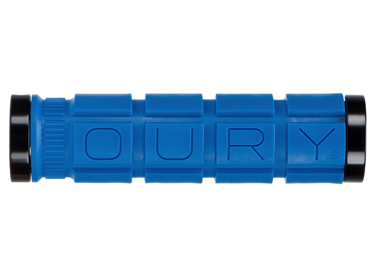 Oury Lock-On Grips - Blue Blue