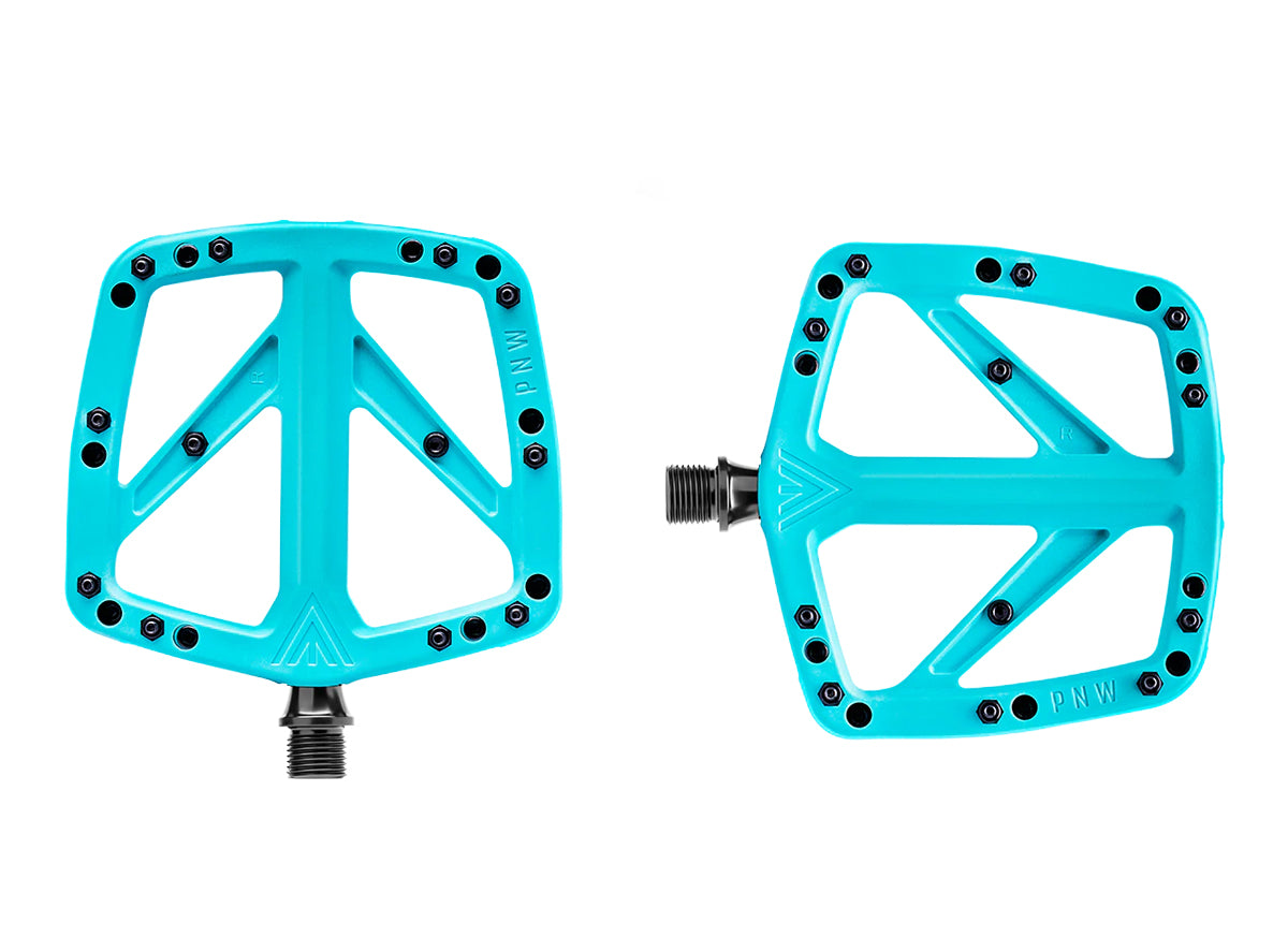 PNW Range Composite Flat Pedal - Seafoam Teal Seafoam Teal