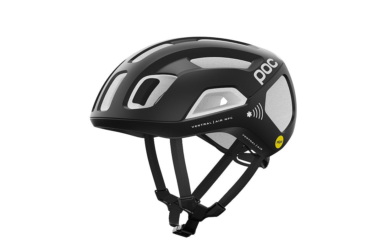 POC Ventral Air MIPS NFC Helmet Uranium Black/White Matte Small POC Ventral Air MIPS NFC Helmet Uranium Black/White Matte Small