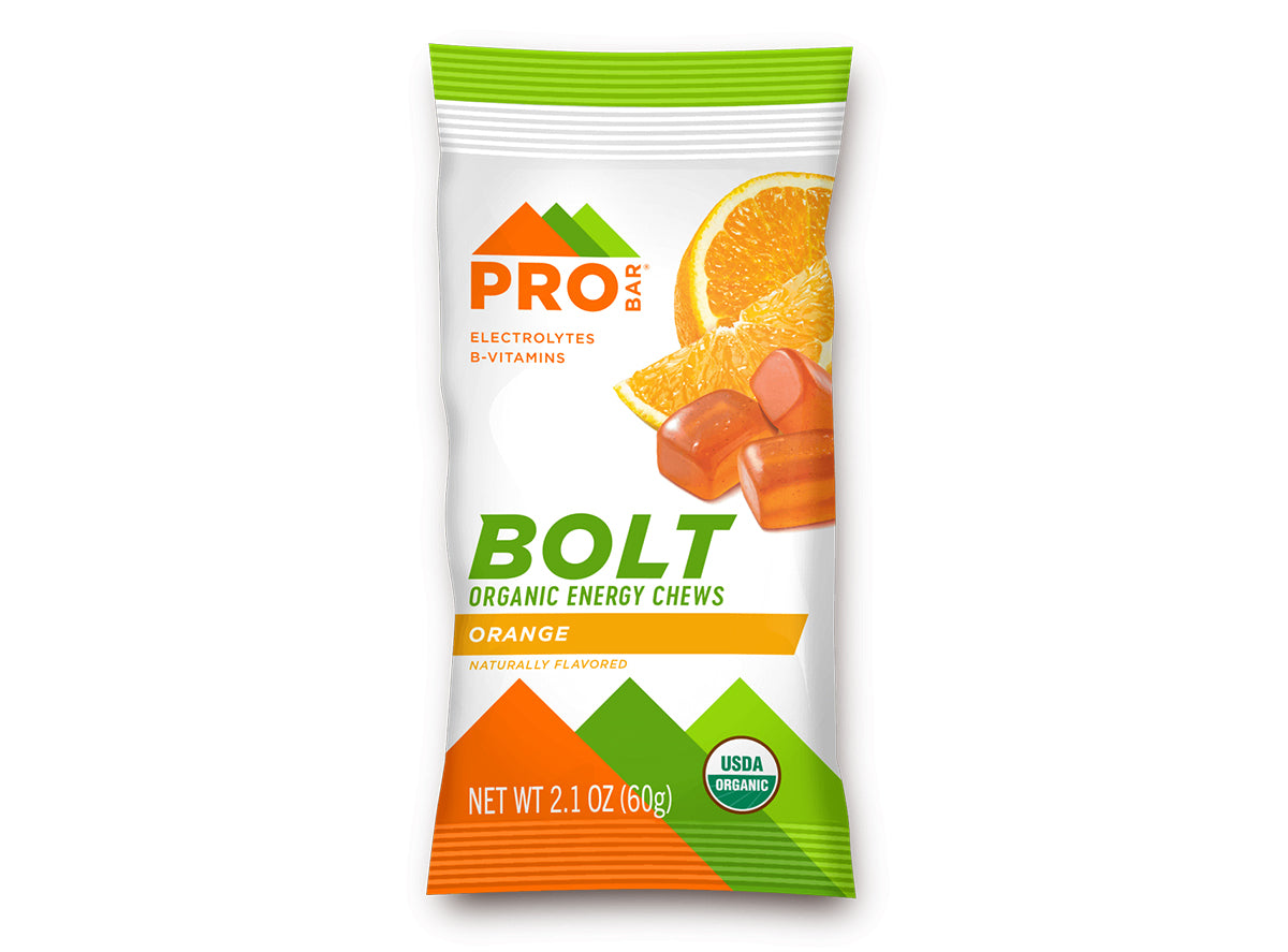 PROBAR Bolt Organic Energy Chews - Orange Single Pack