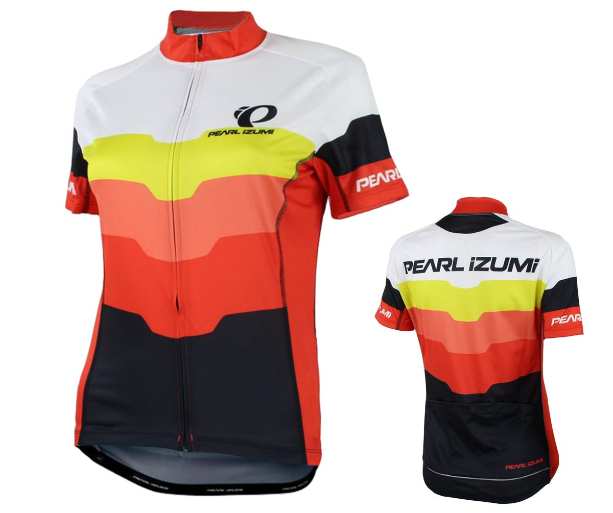 Pearl Izumi Elite LTD Short Sleeve Road Jersey - Womens - Living Coral Living Coral Medium