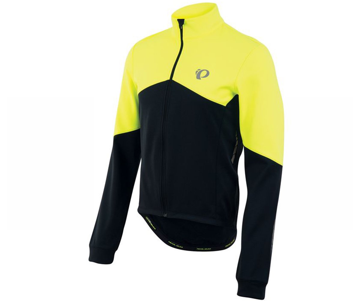 Pearl Izumi Elite Thermal Long Sleeve Road Jersey - Screaming Yellow-Black Screaming Yellow - Black Medium