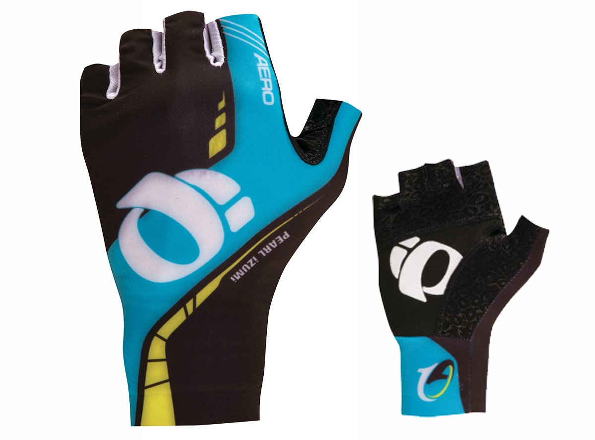 Pearl Izumi PRO Aero Road Glove - Black-Electric Blue - Black