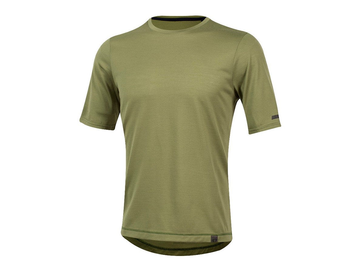 Pearl Izumi Boulevard Merino Short Sleeve Tee Shirt - Willow Willow 2X-Large