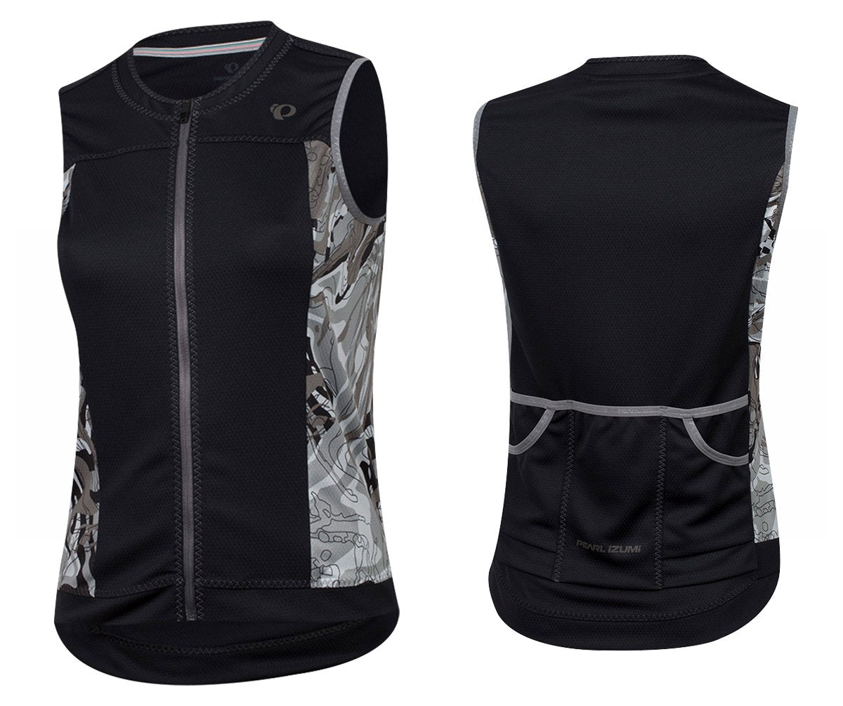 Pearl Izumi Elite Escape Sleeveless Road Jersey - Womens - Arctic Phyllite