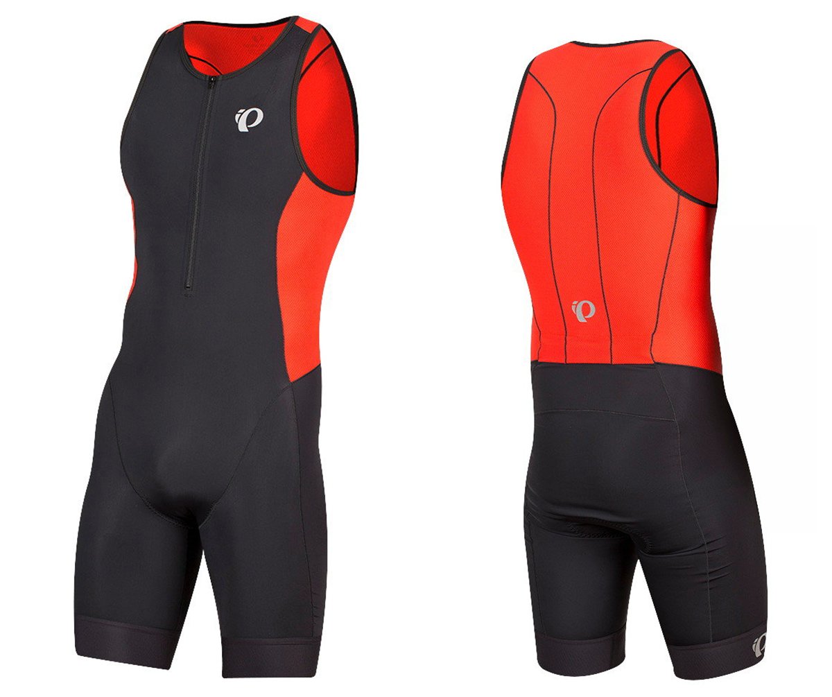 Pearl Izumi Elite Tri Suit - Black-Torch Red Black - Torch Red X-Small