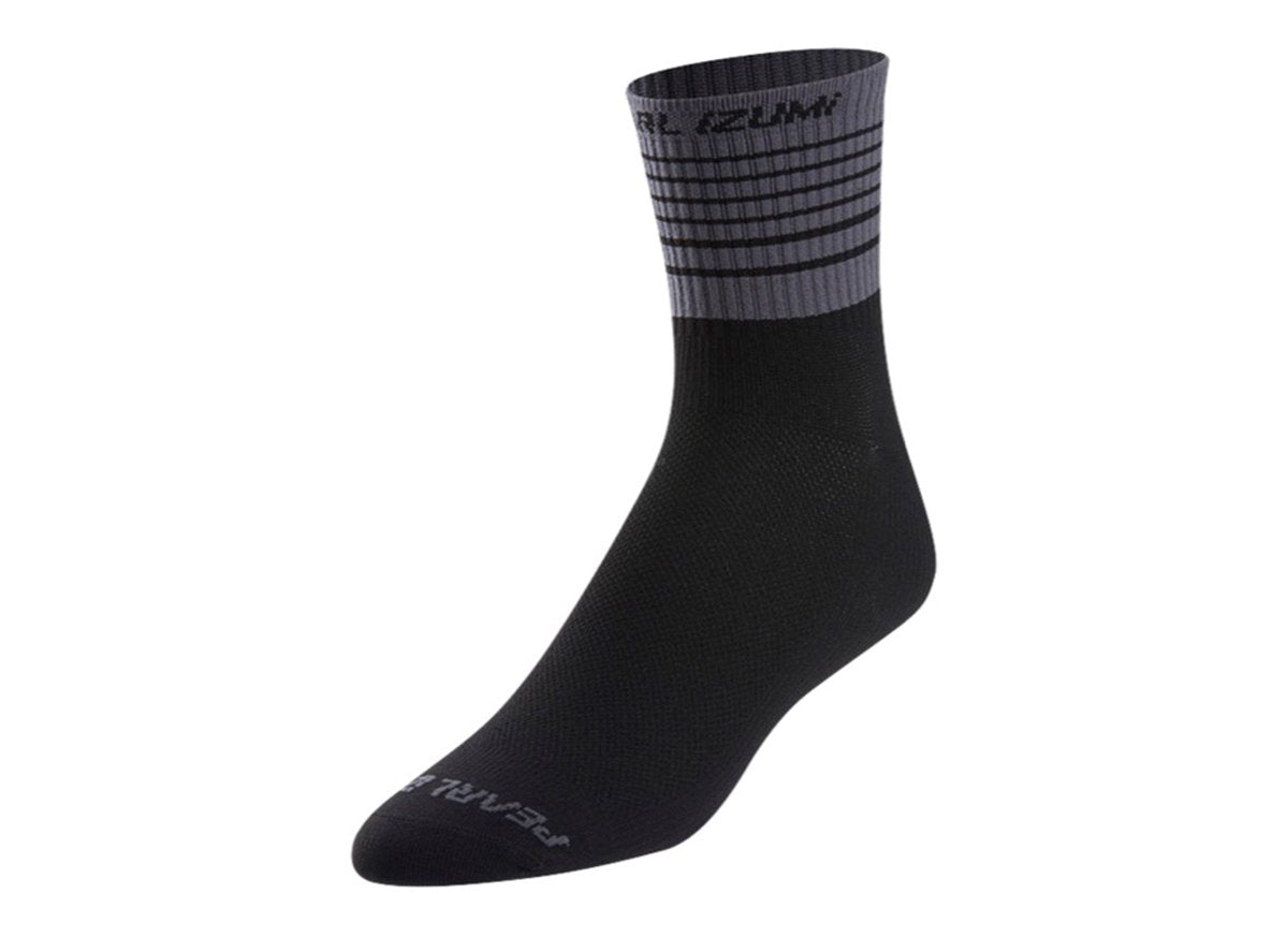 Pearl Izumi Pro Sock - Black-Smoked Pearl - 2020 Black - Smoked Pearl Medium